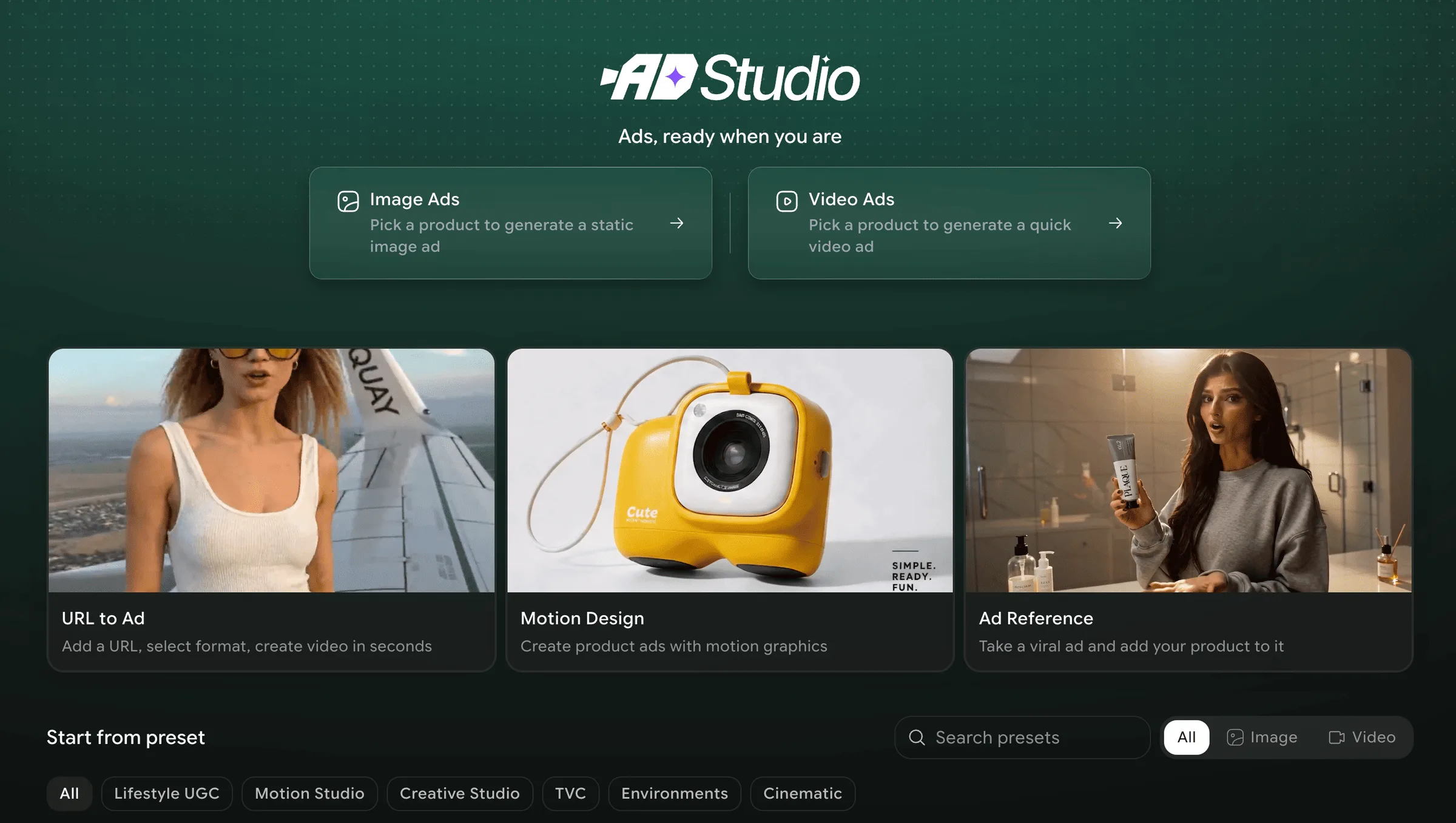 ImagineArt Ad Studio
